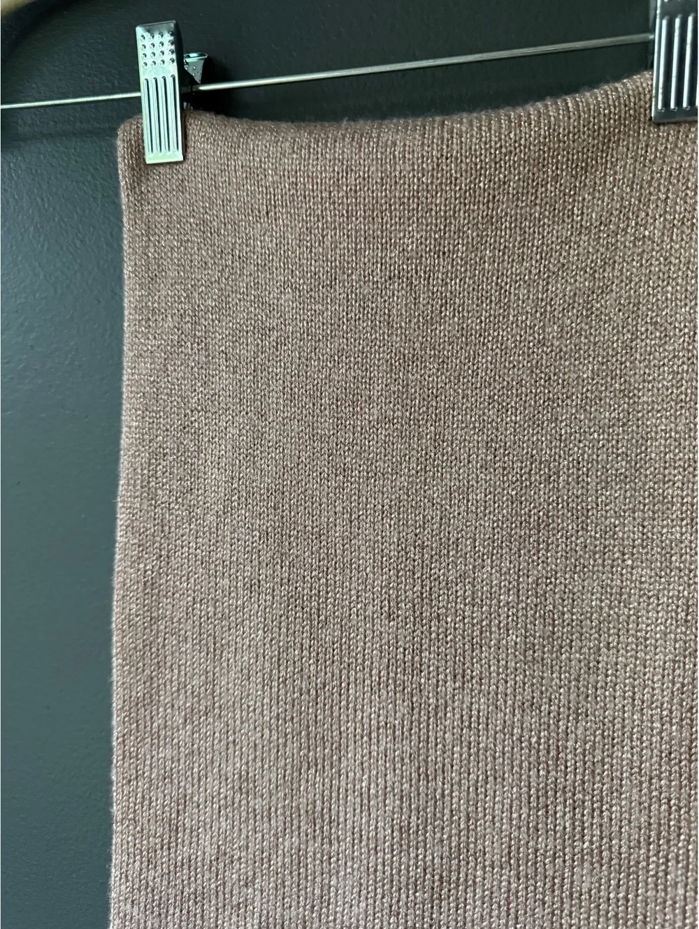 Mitchie's Pink Wool Scarf with Faux Fur Pom Poms